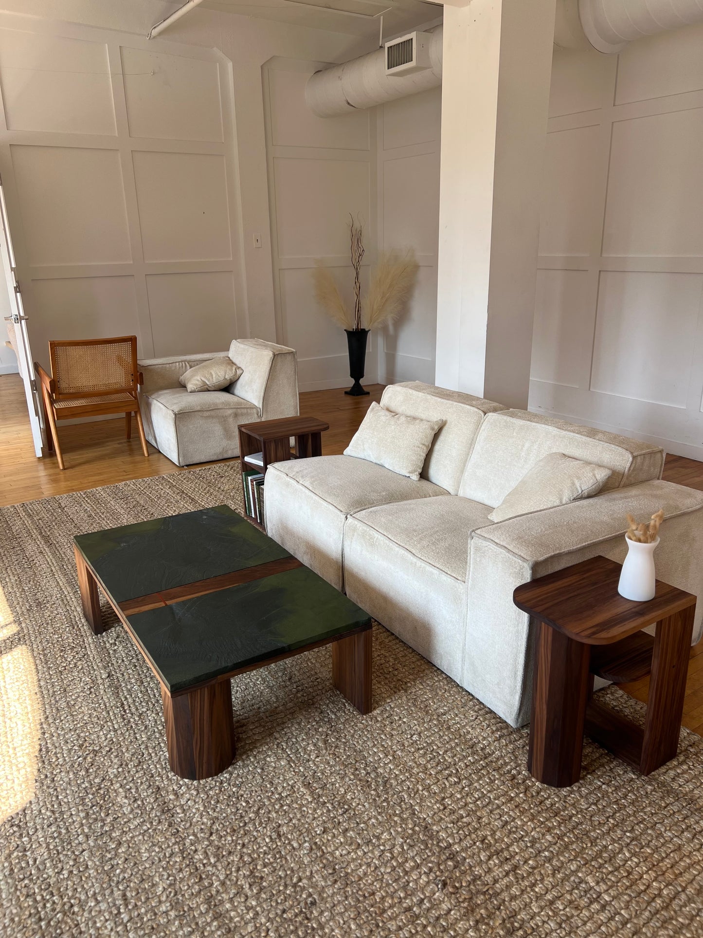 iS-v5 Natural Stone Coffee Table