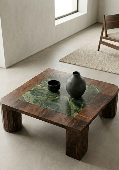 iSQ-v1 Square Stone Coffee Table