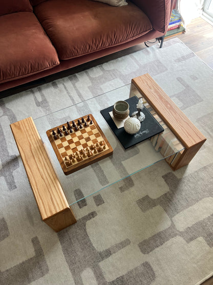 iJ-v1 Book Nook Glass Table