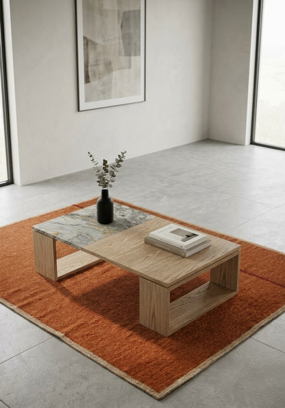 Hand Woven Botanical-Dyed Rug