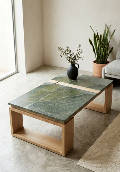 Floating Split Stone Table