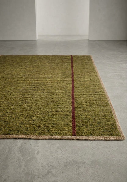Hand Woven Botanical-Dyed Rug