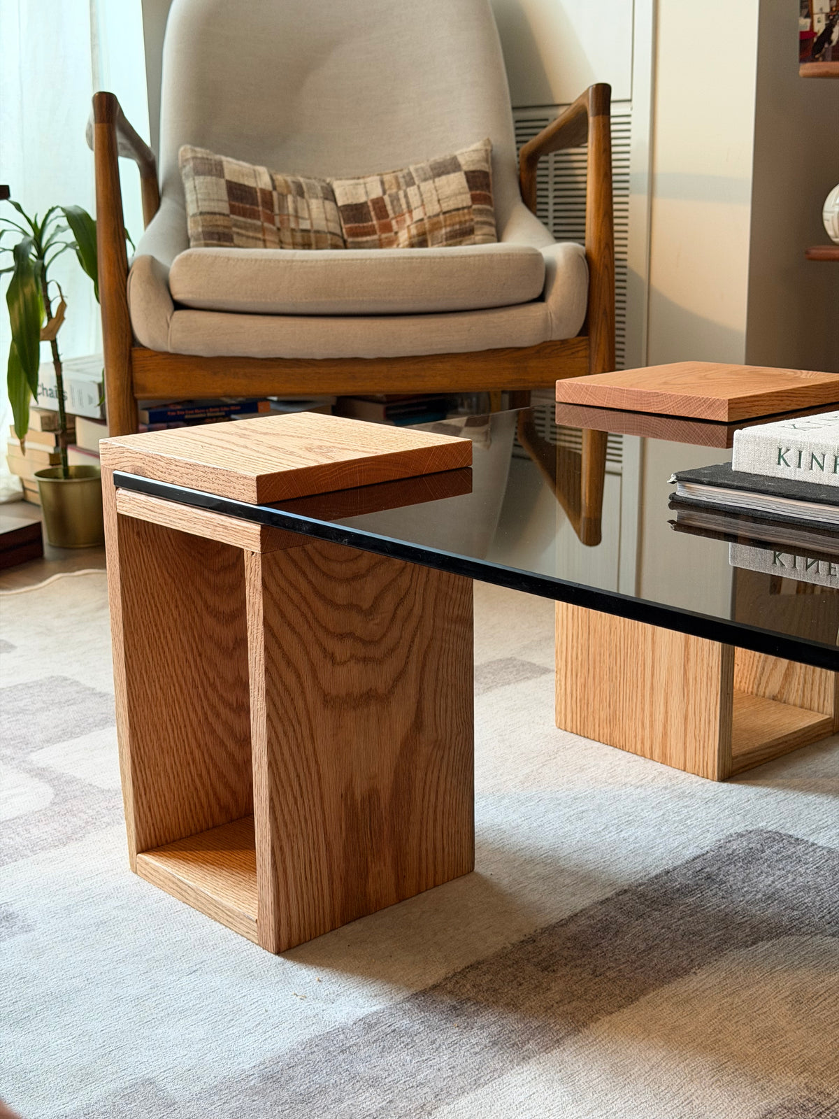 Floating Glass Coffee Table iG-v2