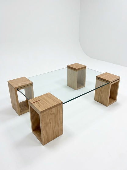 Floating Glass Coffee Table iG-v2