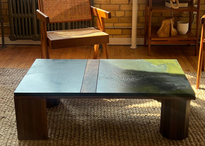 iS-v5 Natural Stone Coffee Table