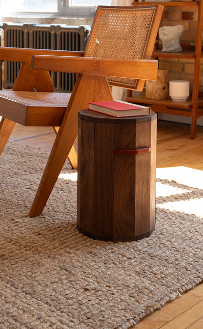 The Split Column - Side Table & Stool In One