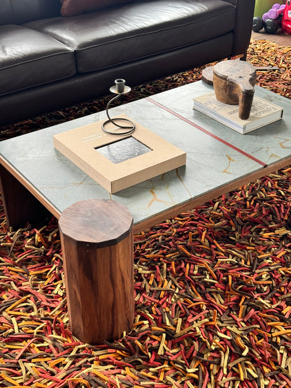 iS-v4 Split Stone Coaster Table