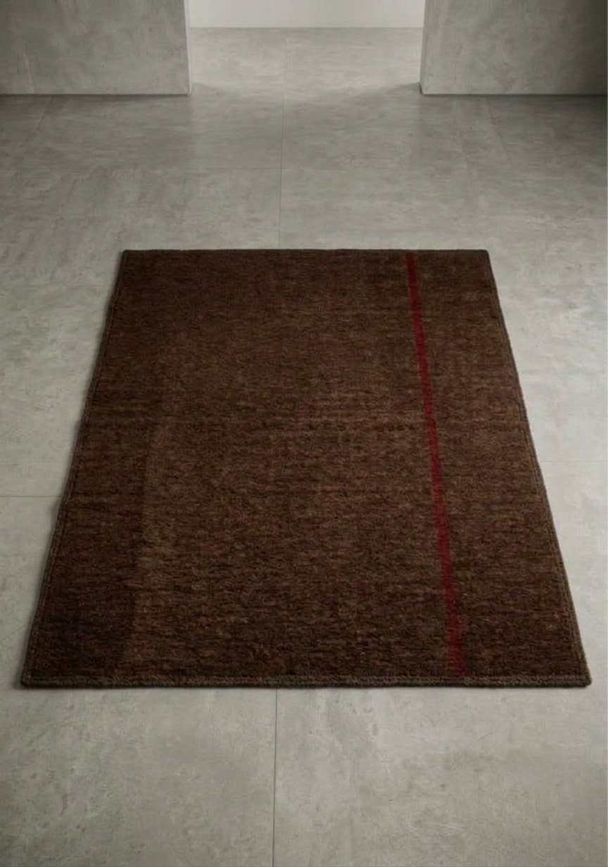 Hand Woven Botanical-Dyed Rug
