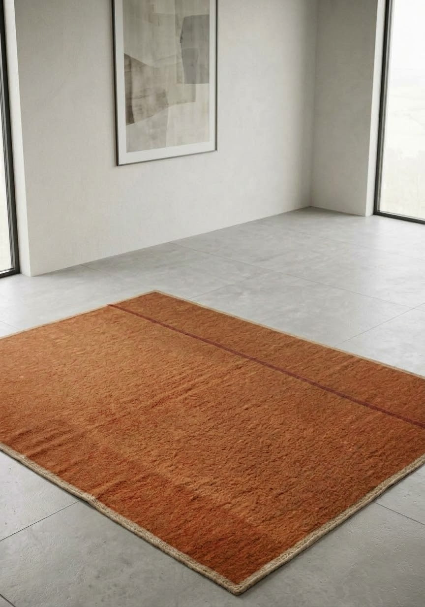 Hand Woven Botanical-Dyed Rug