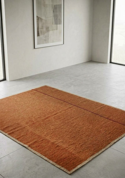 Hand Woven Botanical-Dyed Rug