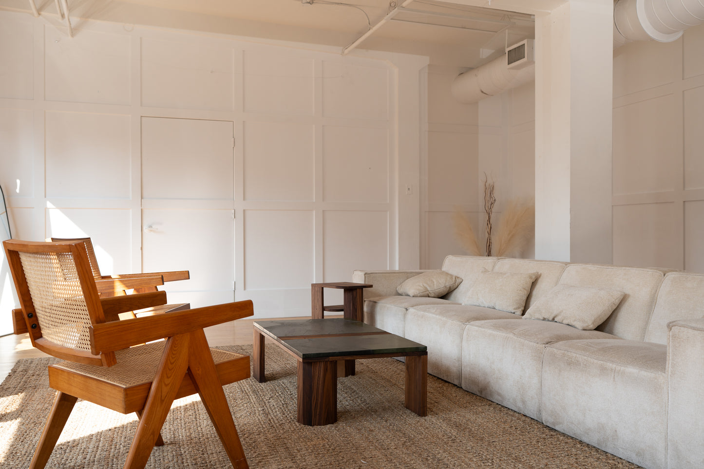 iS-v5 Natural Stone Coffee Table