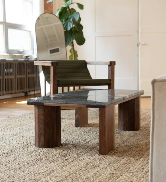 iS-v5 Natural Stone Coffee Table