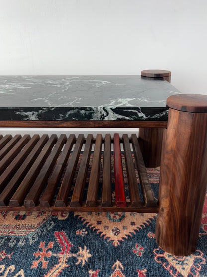 iE-v1 Columns and Stone Coffee Table