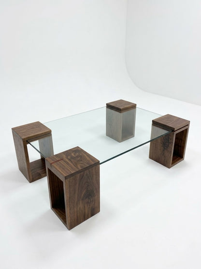 Floating Glass Coffee Table iG-v2