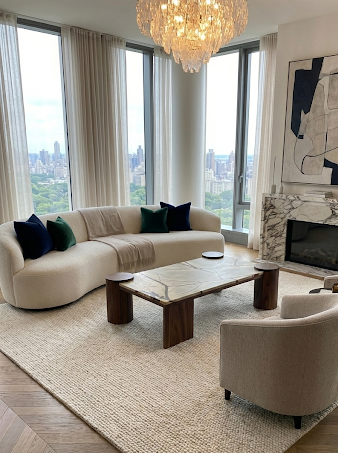 iS-v4 Split Stone Coaster Table