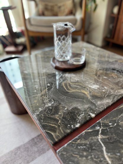 iS-v4 Split Stone Coaster Table