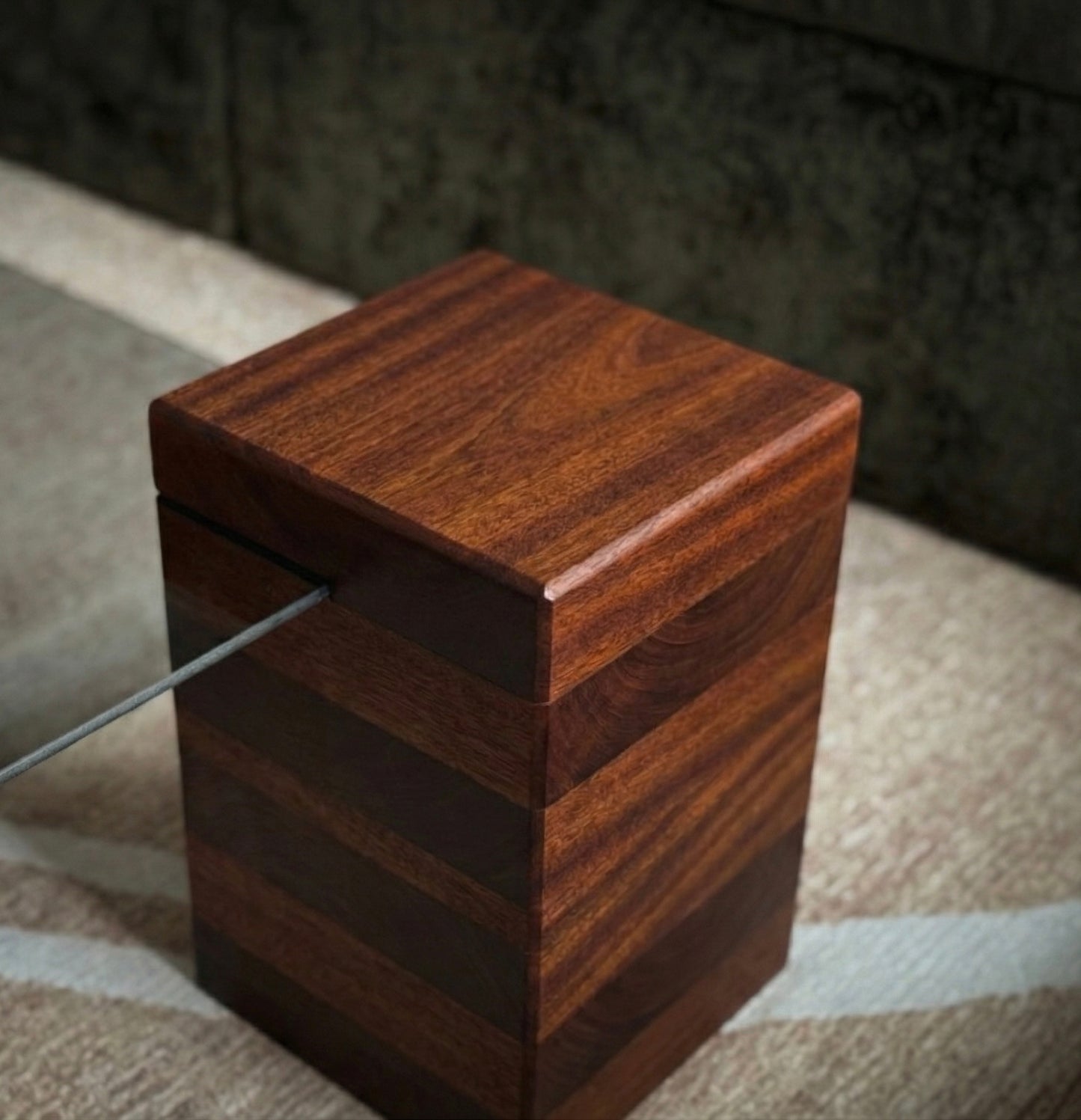 iG-v1 Blocks and Glass Coffee Table