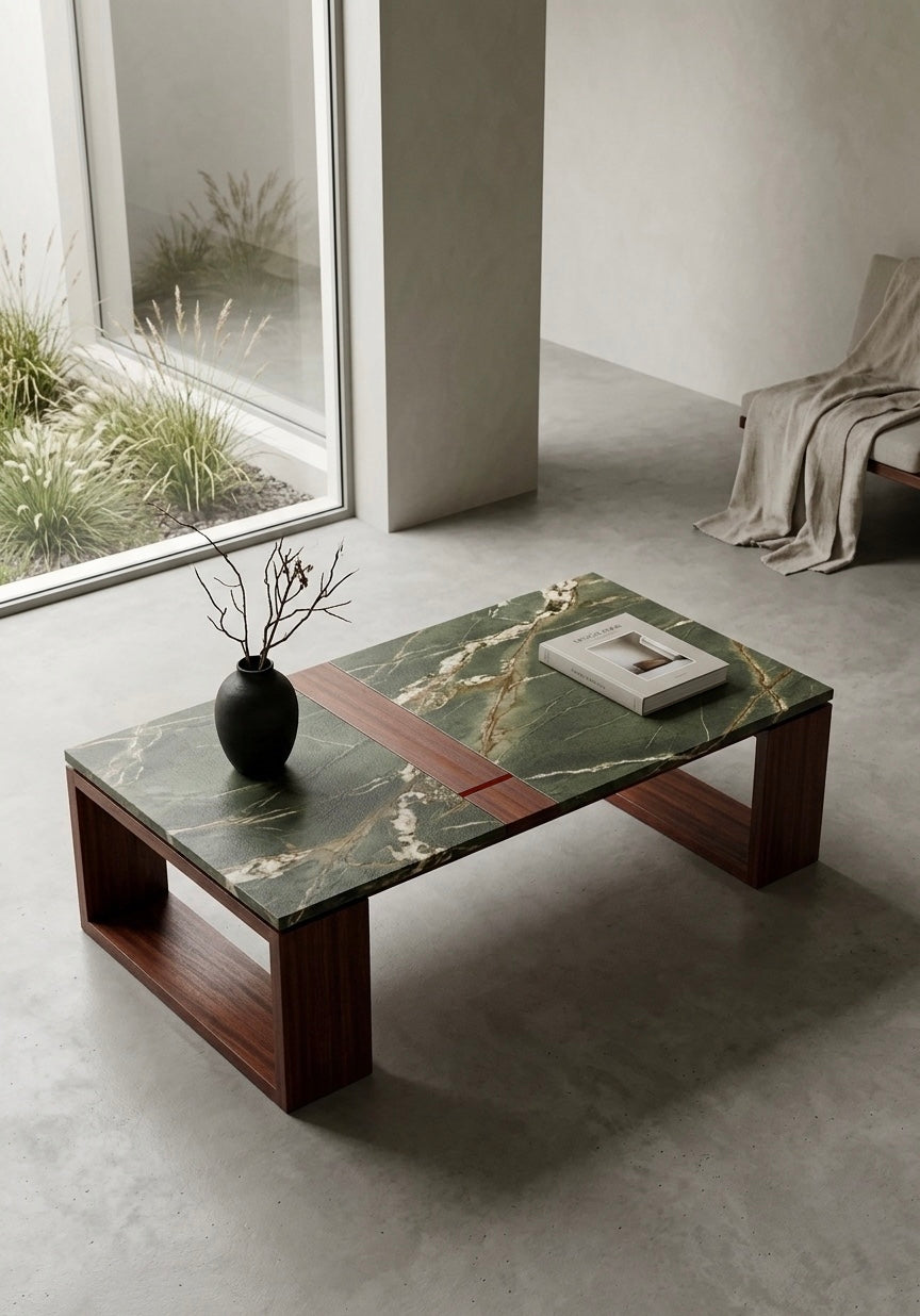 Floating Split Stone Table