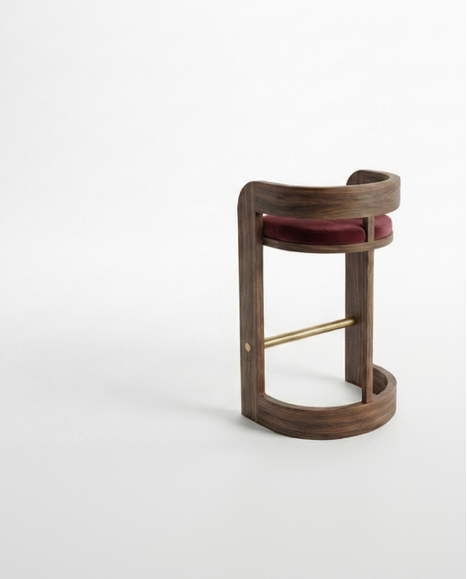 Brass Rod Stool