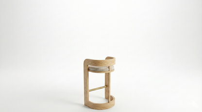 Brass Rod Stool