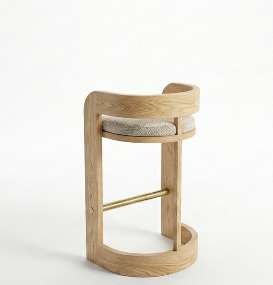 Brass Rod Stool – Redline Design Furniture