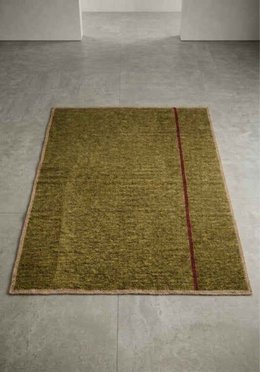 Hand Woven Botanical-Dyed Rug